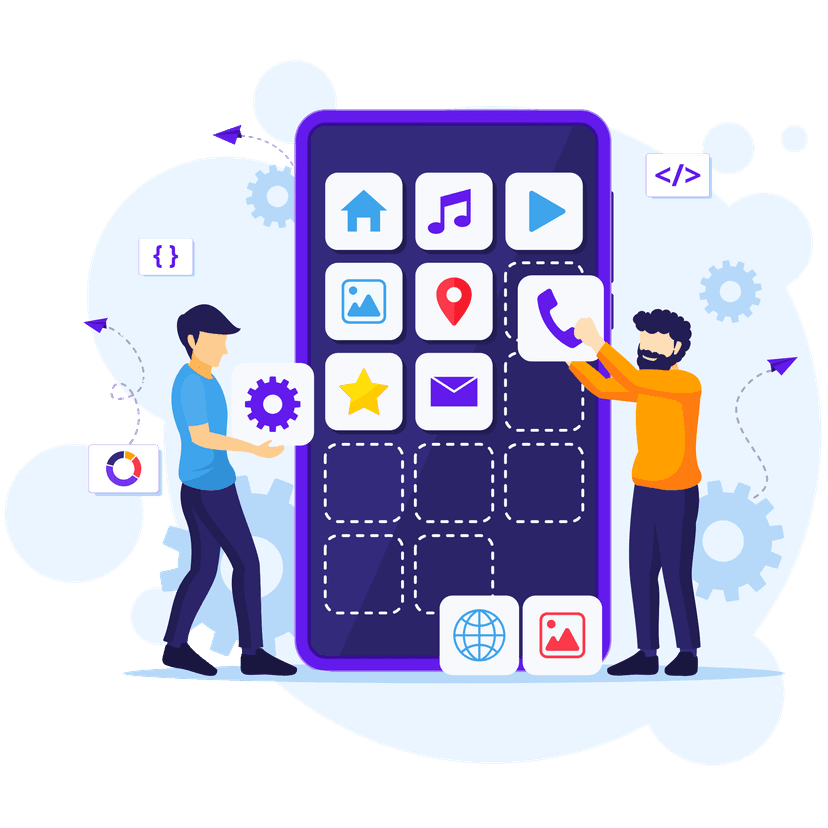 Mobile app icon